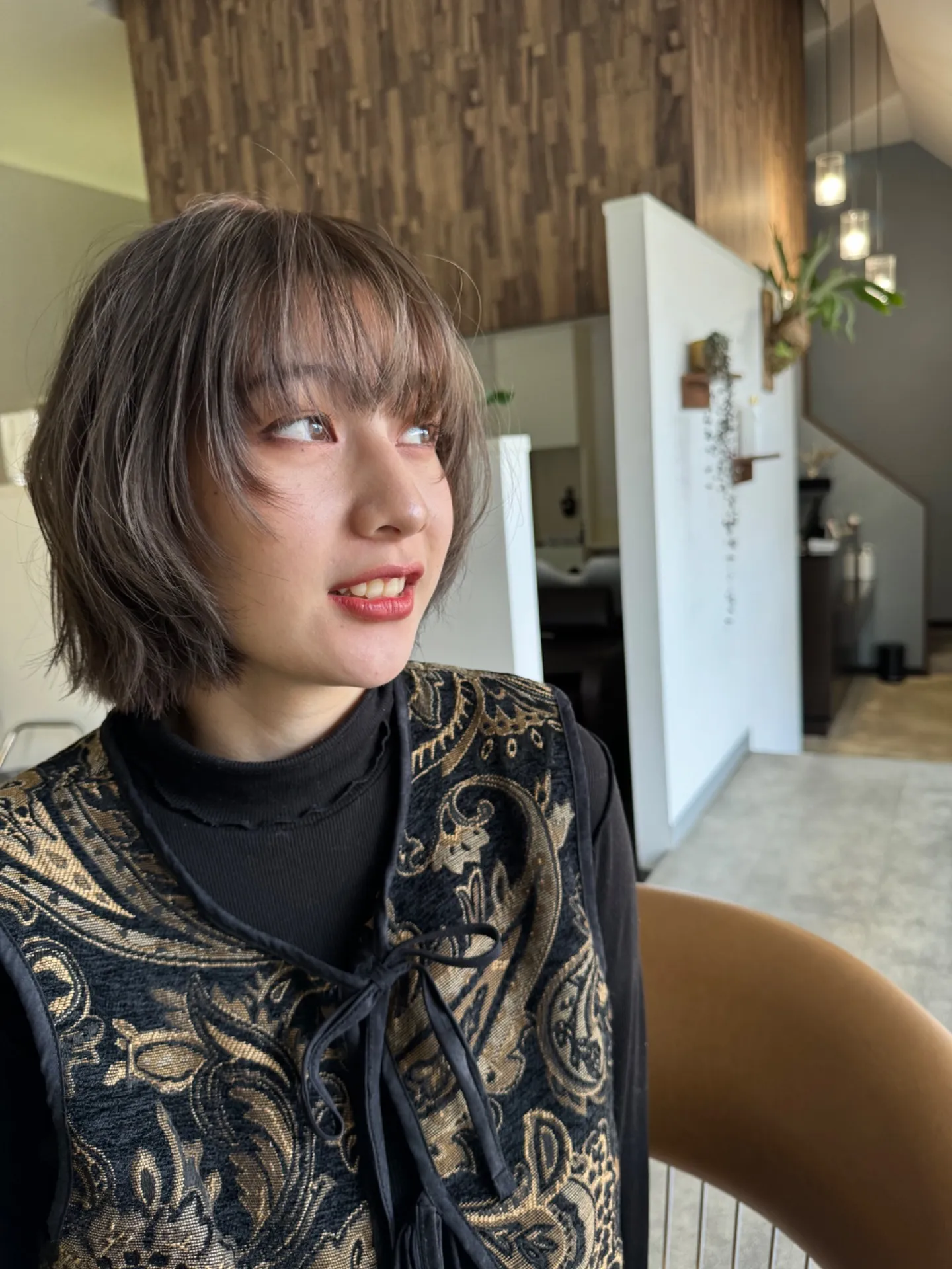 【門真市の美容室】大人女性のレイヤーボブ|アムヘアー古川橋美容室